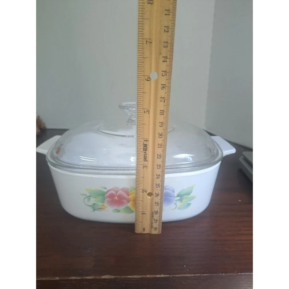 Vintage Corningware Summer Blush 2quart Casserole Dish